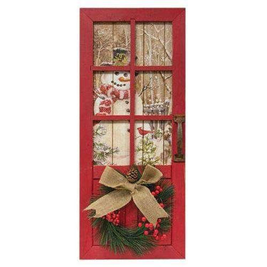 *Snowman Door - The Fox Decor